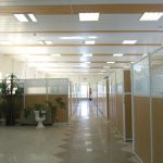 طراحی و ساخت پارتیشن اداری گروه ساختمانی شمس